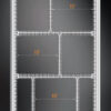 Barre di Supporto Verticali per Armadi Rack 19'' Serie Evolution - immagine 2