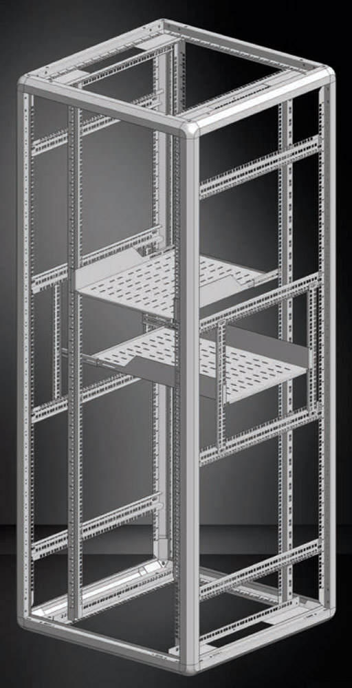 Barre di Supporto Verticali per Armadi Rack 19'' Serie Evolution - immagine 3