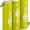 Batterie Ricaricabili NiMH 3xAA HR6 2100 mAh 3.6V a Saldare