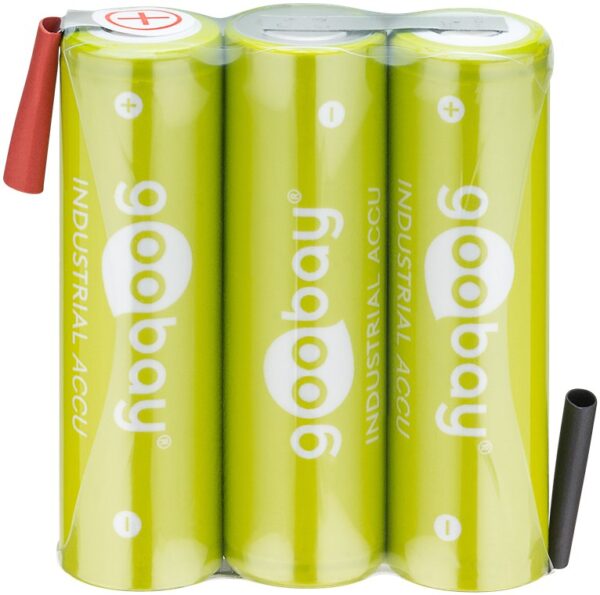 Batterie Ricaricabili NiMH 3xAA HR6 2100 mAh 3.6V a Saldare - immagine 2