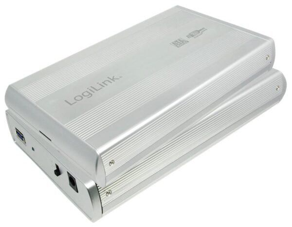 Box HDD Esterno SATA 3.5'' USB3.0 Super Speed Silver