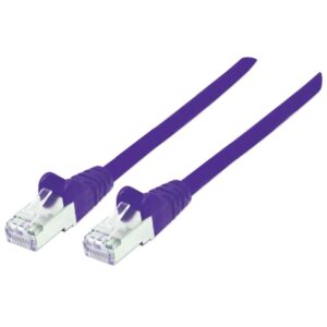 Cavo di rete Patch in rame Cat. 6A Viola SFTP LSZH 3 metri