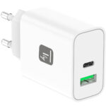 Caricatore Alimentatore GaN USB-C™ 30W e USB-A QC3.0 da Muro