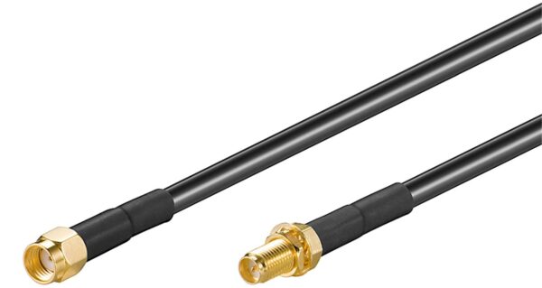Cavo antenna RP-SMA M/F 2 mt