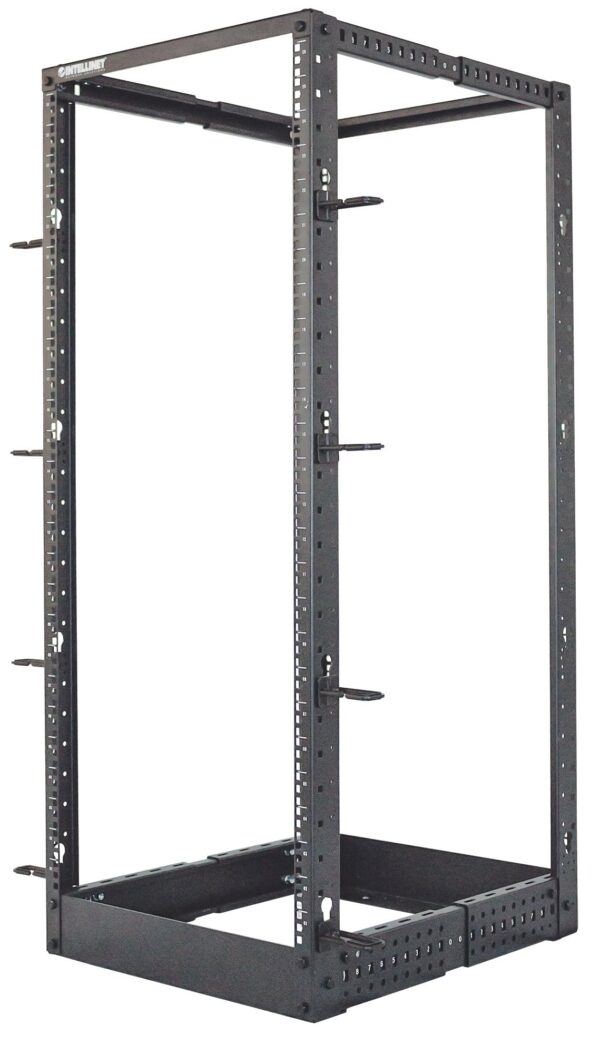 Open Frame Rack 19'' 4 Montanti 48U con profondità regolabile