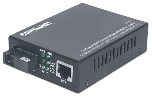 Convertitore per Supporti WDM RX1550/TX1310 Fast Ethernet Fibra