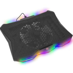 Supporto per Notebook fino a 17.3'' con Ventola per Sistema di Raffreddamento