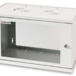 Armadio Rack 19'' a muro 6 unit&agrave; prof. 320 Grigio Assemblato