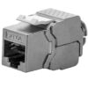 Frutto Keystone RJ45 Cat6A 10Gigabit STP 180° Tooless Slim