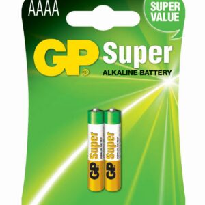 Blister 2 Batterie AAAA Mini Stilo GP Super