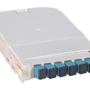 Scatola di Giunzione Fibra Ottica Modulo FTTH con 6 Adattatori Ceramici SC OM3