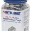 Confezione da 100 Plug Modulari RJ45 Cat.5e STP