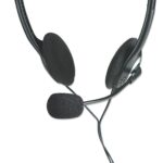 Cuffie Stereo con Microfono e Regolazione del Volume