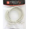 Cavo di rete Patch in CCA Cat.5E Bianco UTP 2m - immagine 2