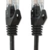 Cavo di rete Patch in CCA Cat.6 Nero UTP 7,5m - immagine 4