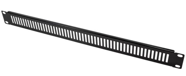 Pannello di Chiusura Ventilato 1 unita' Nero - immagine 2