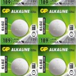Blister 10 Batterie Alcaline Specialistiche a Bottone LR54