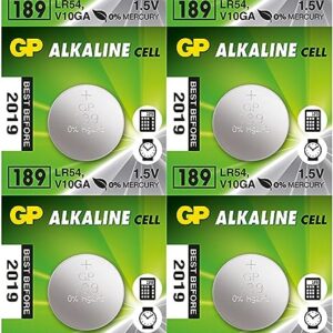 Blister 10 Batterie Alcaline Specialistiche a Bottone LR54