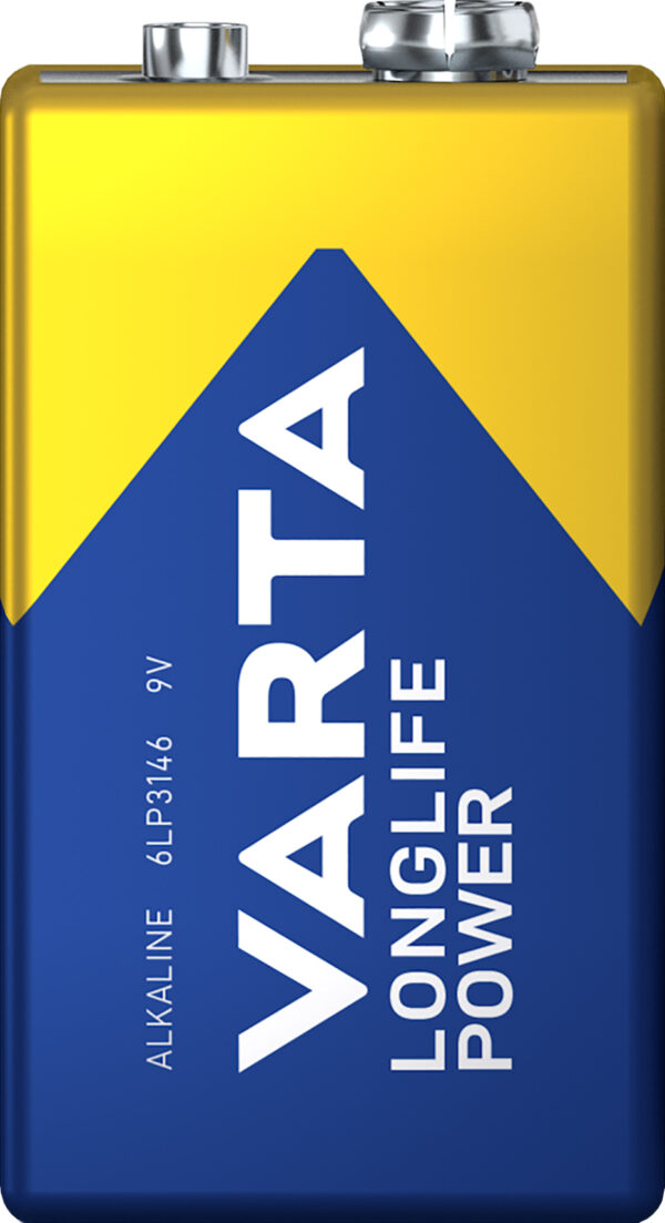 Blister 1 Batteria 9V Longlife Power Alcalina 6LP3146 - immagine 2