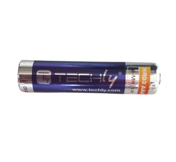 Blister 2 Batterie Ricaricabili Mini Stilo HR03 AAA 1000 mAh - immagine 4