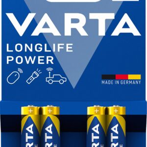Blister 4 Batterie 1.5V Longlife Power Alcalina Ministilo AAA