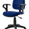 Sedia per Ufficio Easy Colore Blu - immagine 2