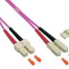 Cavo Fibra Ottica Multimodale OM4 SC/SC 50/125 10 m - immagine 3