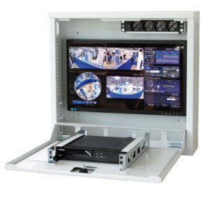 Box di sicurezza per DVR sistemi di videosorveglianza Bianco con Anti-intrusione