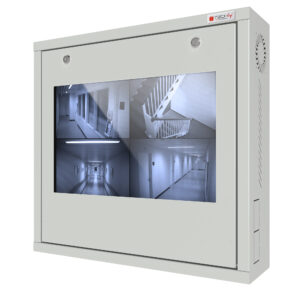 Box di Sicurezza per DVR e Sistemi di Videosorveglianza con Finestra per Schermo