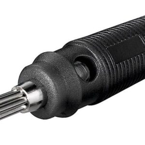 Inseritore Presa Banana per 4mm Nero