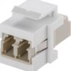 Adattatore Keystone 2 x LC Duplex Femmina