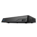 Videoregistratore NVR 4K PoE 8CH 2TB HDD con HDMI e VGA, PN-8