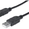 Cavo USB 2.0 A maschio/mini B 5 pin maschio 1,8 m Nero