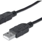 Cavo USB 2.0 A maschio/mini B 5 pin maschio 1,8 m Nero