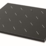 Mensola per rack 19'' 345 mm Nera 4 punti