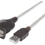Convertitore Adattatore Manhattan da USB a Seriale in Sacchetto