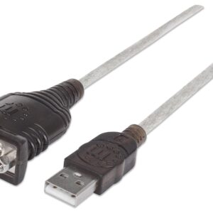 Convertitore Adattatore Manhattan da USB a Seriale in Sacchetto