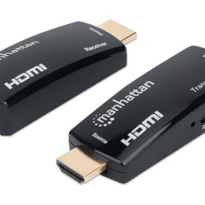 Extender HDMI Over Ethernet 1080p Compatto Nero
