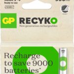 Blister 4 Batterie Ricaricabili AAA Mini Stilo 950 mAh GP ReCyko