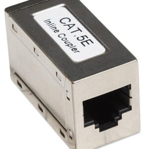 Accoppiatore RJ45 Schermato Cat. 5E Femmina/Femmina