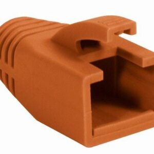 Copriconnettore per Plug RJ45 Cat.6 8mm Arancione
