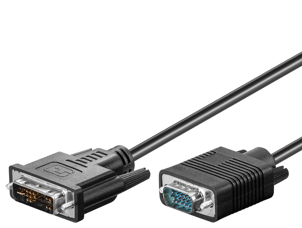Cavo Monitor DVI-A a VGA M/M 1,8 mt