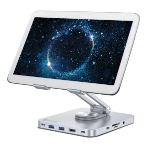 Supporto per Tablet Hub Docking Station USB-C™ 8 in 1