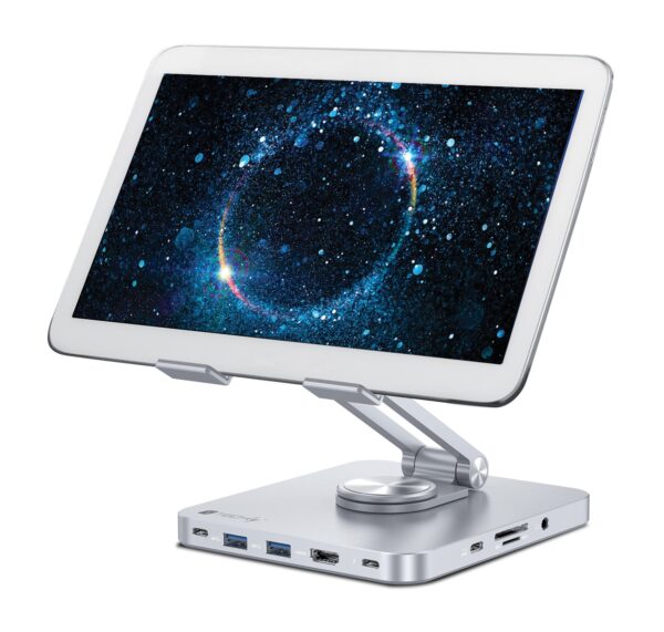 Supporto per Tablet Hub Docking Station USB-C™ 8 in 1