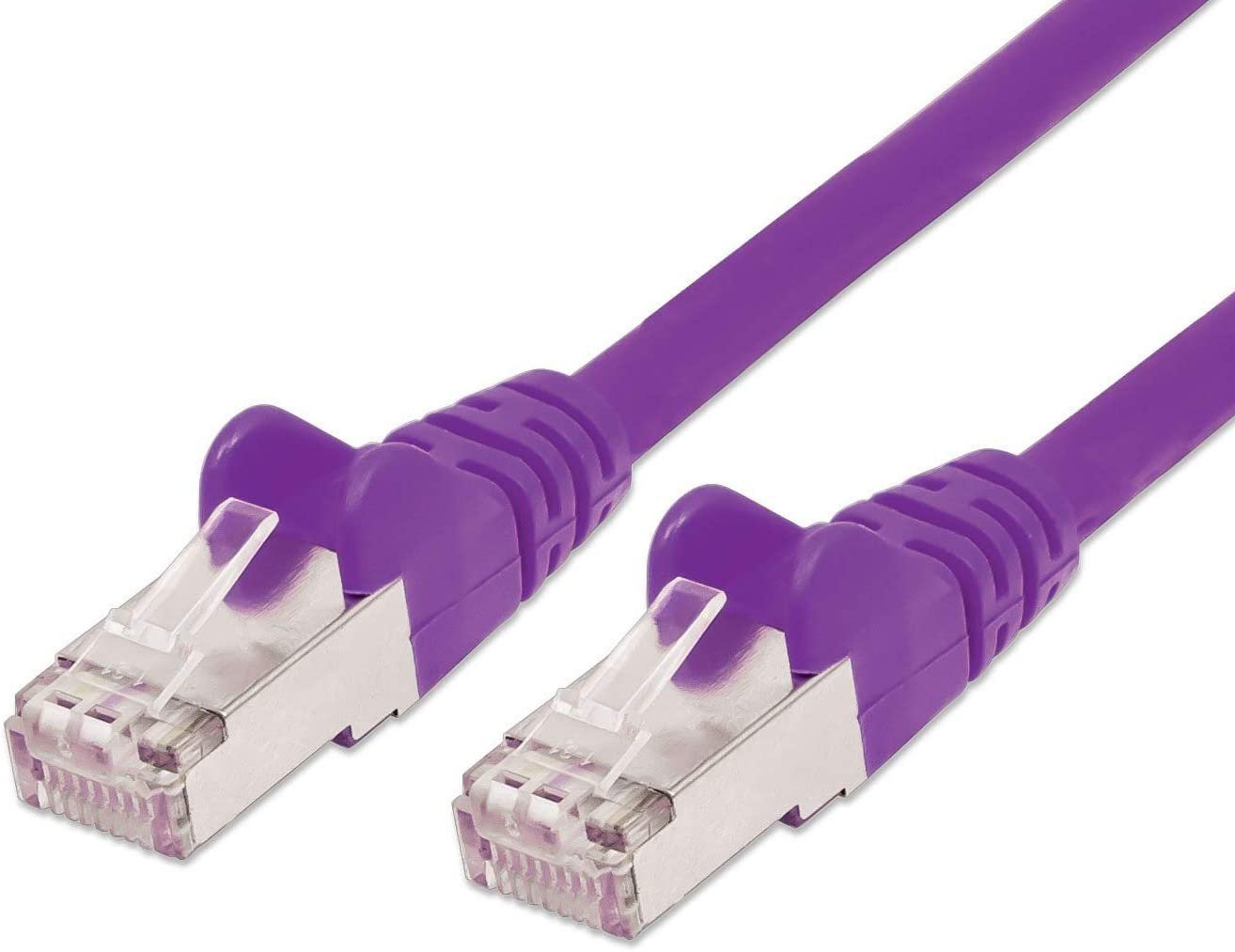 Cavo di rete Patch in rame Cat. 6 Viola SFTP LSZH 10m