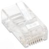 Plug Modulari RJ45 Cat5E per Cavo Rigido UTP