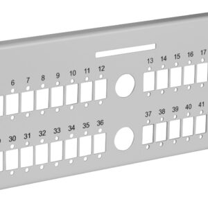 Pannello di Distribuzione Fibra Ottica 48 SC-Simplex per Box a Muro I-CASE FO-MWD2