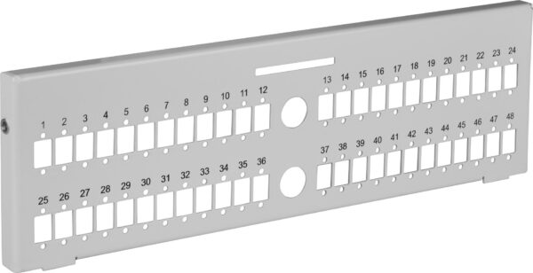 Pannello di Distribuzione Fibra Ottica 48 SC-Simplex per Box a Muro I-CASE FO-MWD2