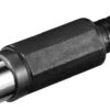 Connettore Audio RCA Maschio in plastica, Nero