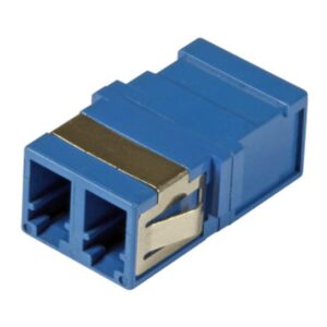Adattatore a Bussola Keystone LC Duplex Monomodale OS2 Blu